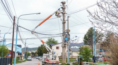 Continuarán los trabajos de modernización del sistema eléctrico de Ushuaia y se realizarán cortes programados