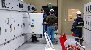 Avanzan con normalidad los trabajos de modernización del sistema eléctrico de Ushuaia