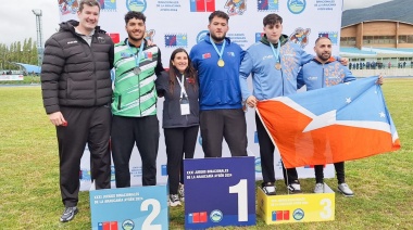 Llegaron las primeras medallas para los fueguinos y fueguinas