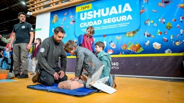 Más de ocho mil vecinos y vecinas pasaron por la primera “Expo Ushuaia Ciudad Segura”