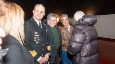 La Municipalidad de Ushuaia entregó una distinción al Capitán de Navío retirado Guillermo Tibaldi