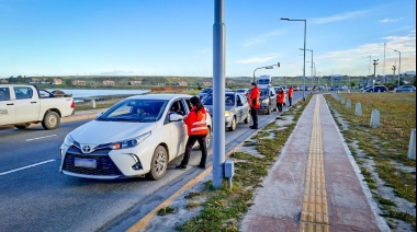 Se continúa con los controles de tránsito