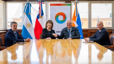 La Vicegobernadora Urquiza recibió al embajador de Chile