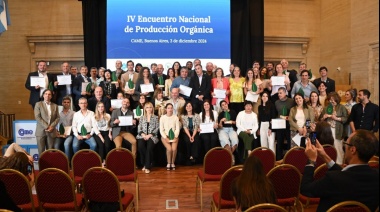 El Programa de Producción Orgánica de la provincia recibió el 1° puesto de los “Premios Argentina Orgánica”