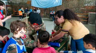 Gran participación de niños y niñas en la celebración “La Navidad en el Fin del Mundo”