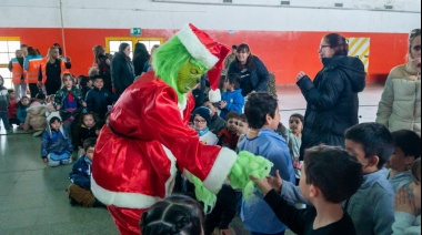 Gran participación de niños y niñas en la celebración “La Navidad en el Fin del Mundo”