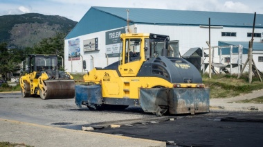 Se repavimentó el puente de calle de Los Ñires que cruza el Río Pipo