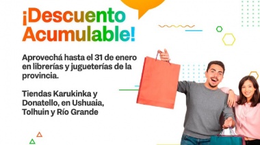 Se lanza nuevos beneficios para las Familias Fueguinas con descuentos en librerías y jugueterías
