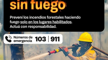 Se recuerda medidas para prevenir incendios forestales en Tierra del Fuego