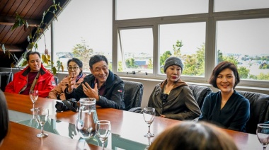 La Municipalidad de Ushuaia recibió a la comitiva de China que realizó la travesía de los Andes