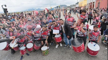 Carnaval récord en Ushuaia con la asistencia de más de 15.000 vecinos y vecinas