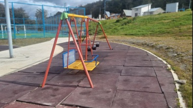 Se reparó los daños que causaron jóvenes en la plaza Espacio CUCAI