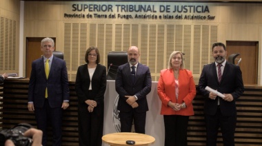 El Dr. Neubauer y la Dra. San Martín juraron como jueces del Distrito Judicial Sur
