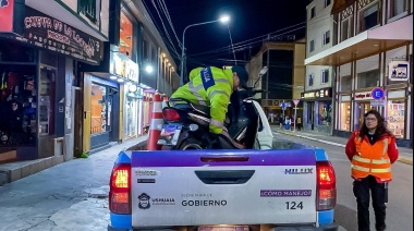 Tránsito municipal incautó cuatro motos