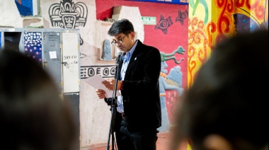 "Hoy este lugar está listo para buenas prácticas y mejores aprendizajes"