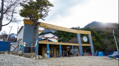 Comenzó la colocación de los primeros postes para el nuevo medio de elevación del Glaciar Martial