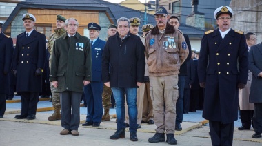 La Municipalidad de Ushuaia acompañó el acto por el hundimiento del Crucero Belgrano