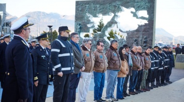 La Municipalidad de Ushuaia acompañó el acto por el hundimiento del Crucero Belgrano