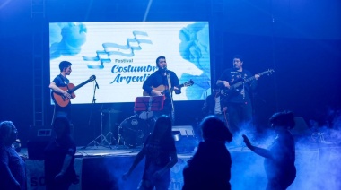 Gobierno celebró la gran peña ‘Costumbres Argentinas’
