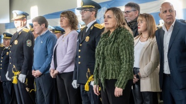 El Municipio de Ushuaia acompañó a la Policía de Tierra del Fuego en el aniversario de su creación