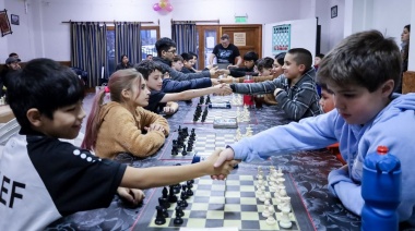 La Municipalidad de Ushuaia acompañó el 1° Torneo Intercolegial de Ajedrez " Alfil Austral"