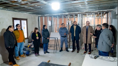 Avanza la obra de remodelación del Anexo 4 del Servicio Penitenciario en Ushuaia