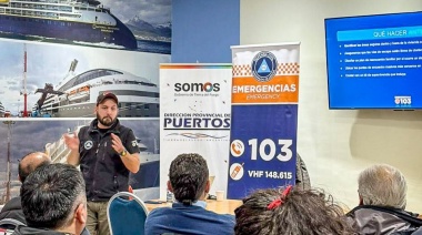 Defensa Civil de Ushuaia continúa con la formación en prevención sísmica