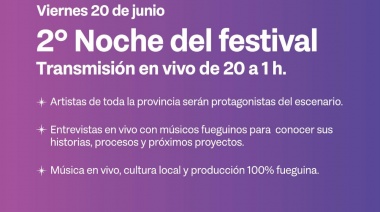 Segunda jornada de la Fiesta Nacional de la Noche Más Larga: el ritmo tropical se vive por la TV Pública Fueguina