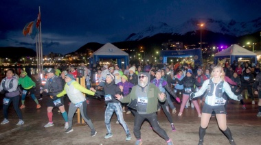 Carrera nocturna "La Noche Más Larga": un éxito en Ushuaia