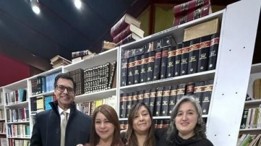 La Biblioteca del Poder Judicial recibió a estudiantes de la UNTDF en una visita académica