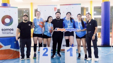 Tolhuin tiene los campeones de beach voley