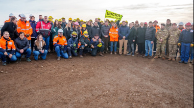 “Es un día de alegría porque marca el comienzo hacia la transición energética tan importante para nuestra provincia”
