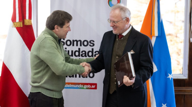 El Gobernador recibió al Embajador de Austria en la apertura del Consulado Honorario de ese país