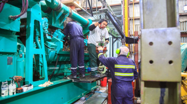 Concluyeron con éxito y en menor tiempo del previsto los trabajos sobre el generador Cummins 1