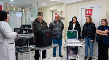 El Hospital de Río Grande incorporó un nuevo ecógrafo donado por Estancia Sara