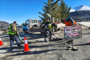 Se continúa con el plan de bacheo en diversos sectores