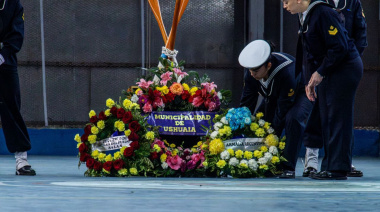 Se participó de la conmemoración del 76° aniversario del hundimiento del Rastreador ARA Fournier