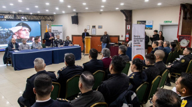 Comenzó la capacitación para policías fueguinos organizada por el Municipio de Ushuaia y el Gobierno Provincial