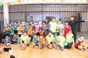 Se realizó el segundo encuentro de minibásquet