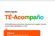 Se continúa la propuesta que recorre los barrios de Ushuaia para compartir con las personas mayores