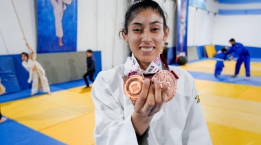 La judoca fueguina Rocío Ledesma clasificó a los Juegos Paralímpicos París 2024