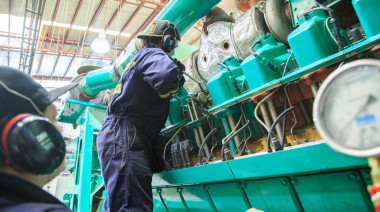 Concluyó con éxito la primera etapa de trabajos del sistema de generación eléctrica en la usina