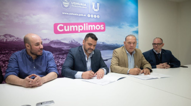 El Municipio de Ushuaia y el Instituto Universitario “Juan Vucetich” firmaron un convenio de asistencia técnica
