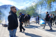 ATE cortó la Ruta 3 cerca de Ushuaia para reclamar por mejora salarial