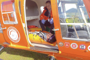 Personal de Aeronavegación y de Emergencias se capacita en Evacuaciones Aeromédicas
