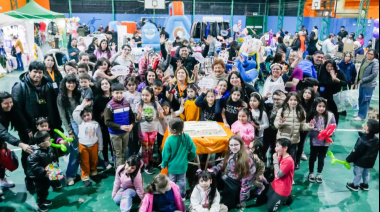 Con gran convocatoria se realizó una nueva edición de Feriantes del Fin del Mundo por el Mes de las Infancias