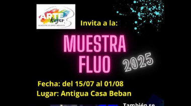 Se presentará de la muestra “Fluo” en la Antigua Casa Beban