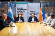 Urquiza recibió a autoridades de Rotary Internacional