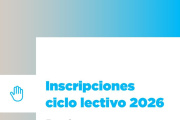 Se abre las inscripciones al Ciclo Lectivo 2026 de las Escuelas Experimentales