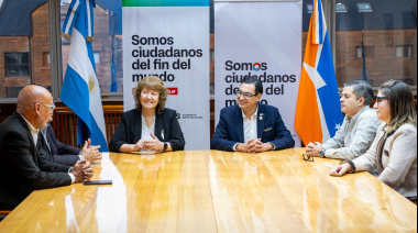 Urquiza recibió a autoridades de Rotary Internacional